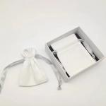 Gold Foil Drawstring Gift Pouches Shipping Jewelry Packaging Bag With Logo