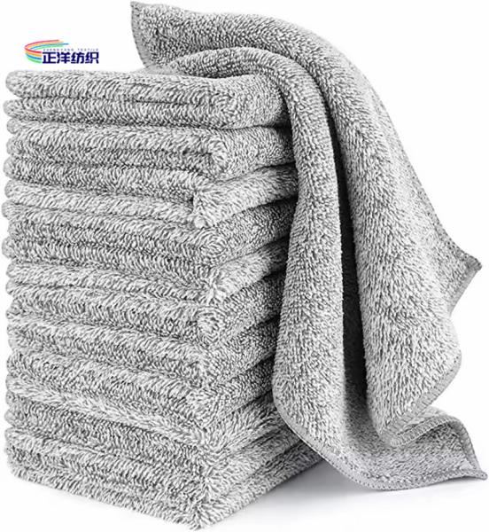 Kitchen Towel Washing Dish Car Cleaning Towel Rags Bamboo Fiber Cloths Dish