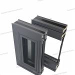 Sound Insulation Aluminum Alloy Profile Tempered Glass Sliding Window For