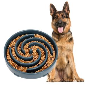 Wholesale Slow Feeder Dog Bowls For Large Dogs Anti-Chocking Slower Feeder Dog Puzzle Bowl Pet Slow Eating Interactive Bloat Stop from china suppliers