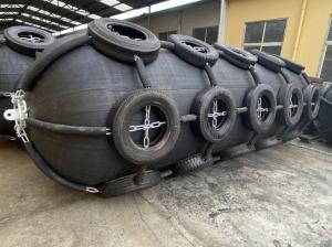 Wholesale Wear Resistance Inflatable Fenders For Boats 50kpa Yokohama Floating Fenders from china suppliers