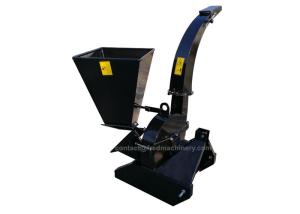 Wholesale Three Point Hitch Self Feeding Wood Shredder 4 Inch Black Colour 2 Years Warrenty from china suppliers