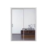 Customizable Soundproof Aluminum Sliding Double Glass Doors With 10 Sealing