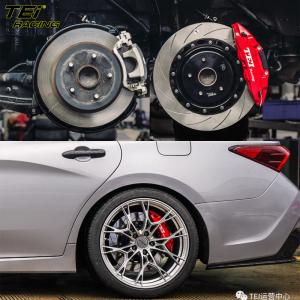Wholesale Rear Big Brake Kit 4 Piston Caliper With 355x28mm Rotor BBK Auto Brake System For Toyota Avalon 19 Inch Car Rim from china suppliers