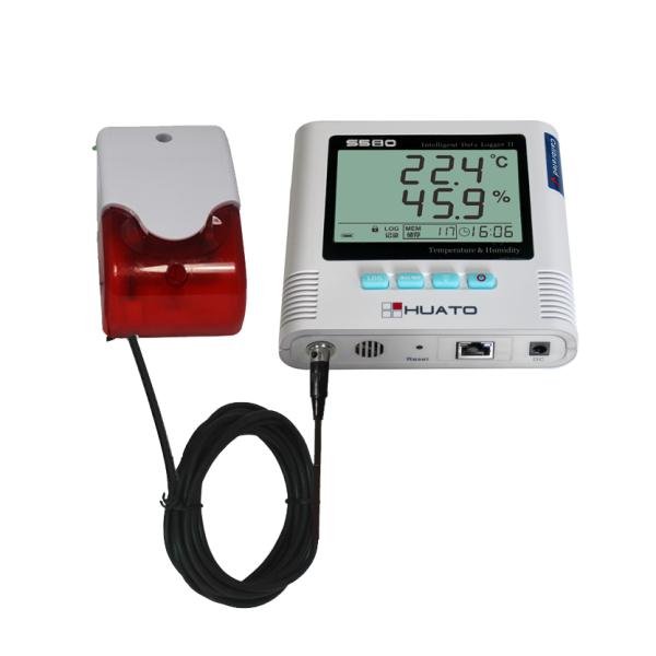 Stable High Accuracy large LCD display 86000 data record Temperature Humidity Logger