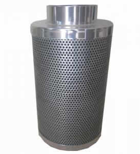 Wholesale CTC70 10 Inch hydroponic Flange Active Carbon Filter Odor Control Scrubber from china suppliers