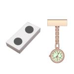 FOB Nurse Pocket Watch Silver Brooch Nurse Watch Hospital Quartz Clock Luminous