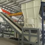 Plastic Grinding Machine PP / PE Films Pre Shredder Machine PP Woven Bags