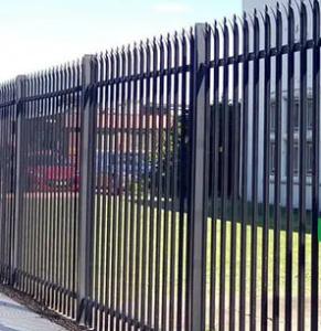 Wholesale 1.5mm 2mm 2.5mm Balcony Steel Palisade Fencing Pales Hot Dipped from china suppliers