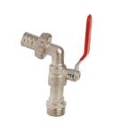 Medium Temperature 3/4 Inch Brass Bibcock Valve With Water Master Taps