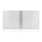 Box Grille Transparent Film Screen Self Adhesive Advertising LED Grille Display