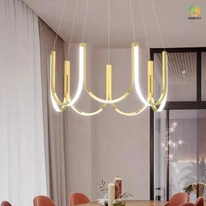 Wholesale 4000K Mirror Titanium Nordic Pendant Light LED Modern Pendant Light from china suppliers