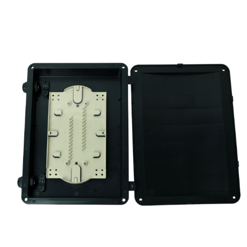 Polished Surface FTTH Waterproof 2 and 4 Cable Entry Point Types Closure Box for Splicing