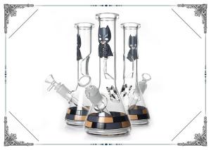 Wholesale Phoenix Design Batman On Glass Smoking Water Pipe Heady Glass Beaker Bong Hookah Pipes from china suppliers