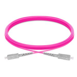 Wholesale Fiber Optic Patch Cord 3.0mm Fiber Jumper Cables SC-SC OM4 from china suppliers