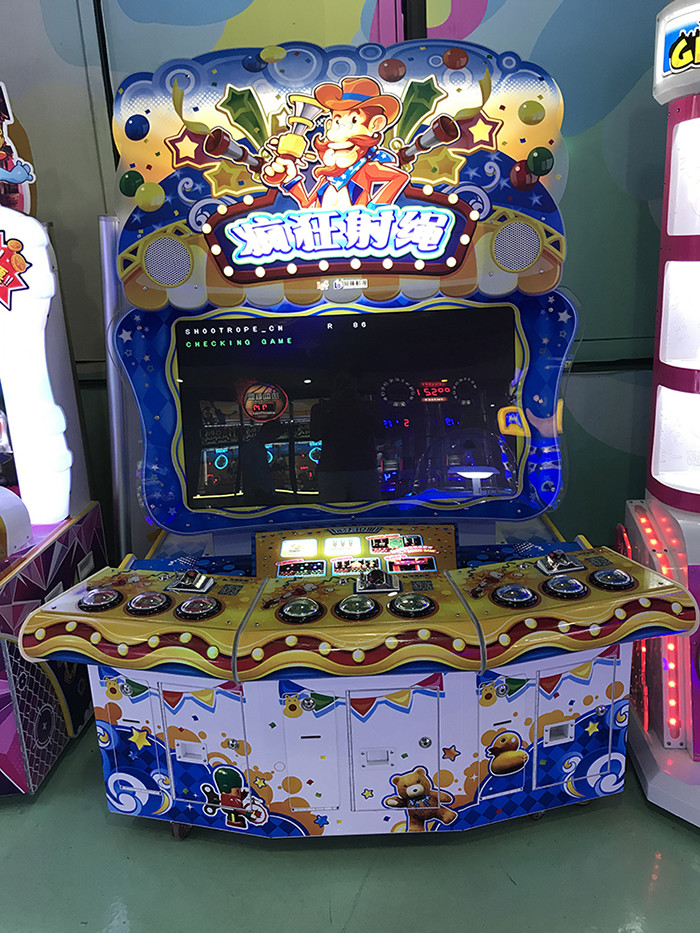 Multi Type Redemption Game Machine Automatic Coin Token Changer 250W
