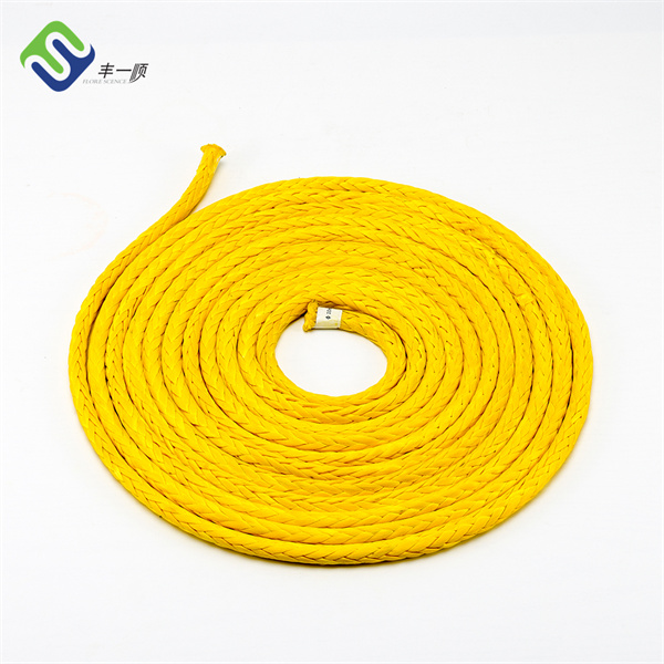 Marine Accessories 12 Strand Uhmwpe Rope Marine Boat Rope For Ships