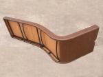 Outdoor Rattan Furniture Sunlounger