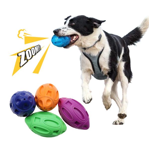 Rinse with Clean Water Dog Foot Ball Squeaky Dog Toy Ball Indestructible Dog Toy