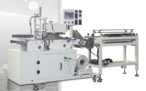 Wholesale Automatic 1 Side PE Coated Paper Lunch Box Machine 1kw Rated Power from china suppliers