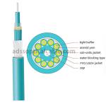 4 8 12 Core Fiber Optic Cable Accessories , Indoor Fiber Cable Tight Buffer
