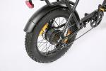 48V 1000W Fat Tyre Adult Electric Bicycle Vintage Mountain E Bike with 20 Inch