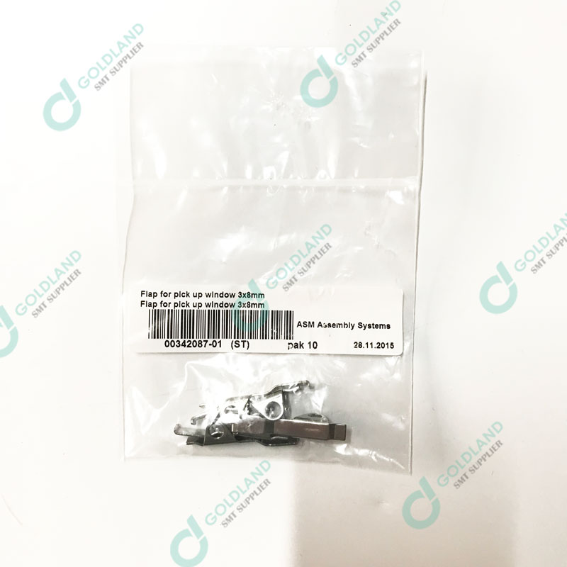 smt feeder part 00342087 Siemens Flap pick up Window Siemens 3x8mm Gold feeder Silver feeder/SL siemens feeder parts