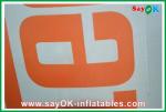 Blow Up Cartoon Characters Orange White Inflatable Cartoon Characters Oxford