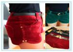 Some Kinds Of Color Good Cotton Corduroy Fabric For Female Shorts