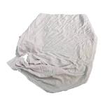 Bulk sale cutting white second hand hotel bed sheet sterilized cotton rags