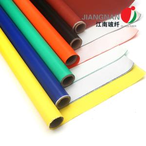 Wholesale 2m Width Twill Weave Fiberglass Silicone Coated Fiberglass Fabric Fireblanket from china suppliers