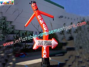 China Custom Advertising Inflatables Air Dancer rip-stop nylon parachute material for Festival on sale