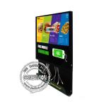 Brightness 450 Nit Wall Mount LCD Display Mobile Phone Charging Station