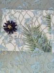 Lace Embroidery Metallic Floral Fabric Women Garment Textile