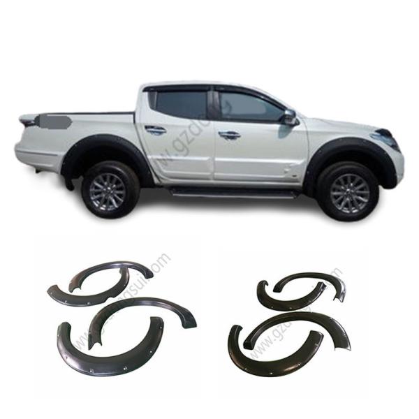 Car Accessories Truck Fender Flares For Triton L200 2005-2015 Pick Up Protect