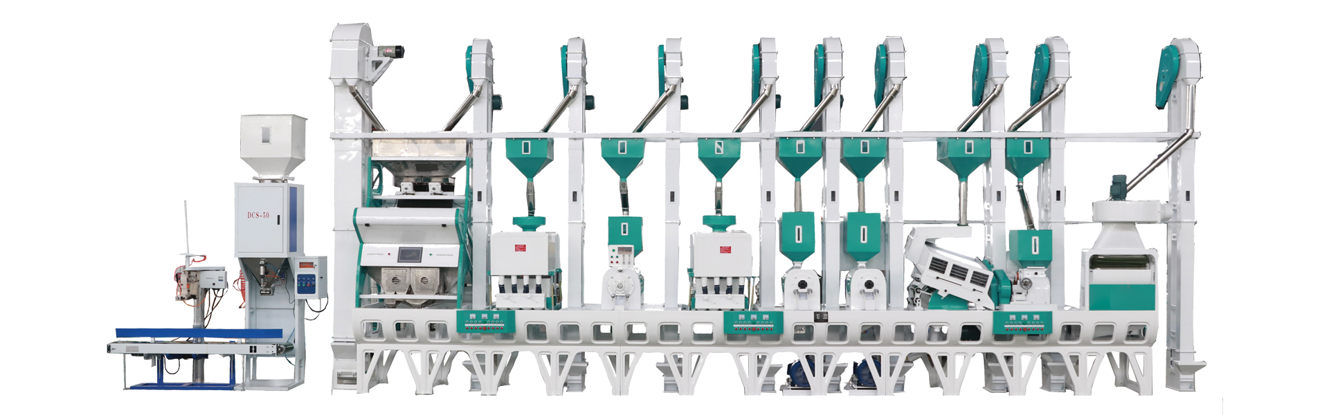 Long Service Life 4in1 Multifunctional Combined Rice Mill Machine Set for Thailand Market