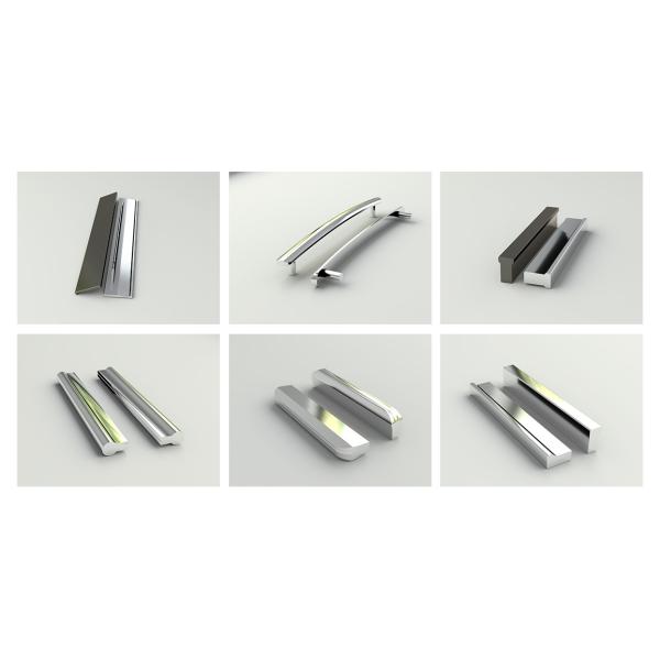 Hidden Dresser Drawer Cabinet Door Embedded Flush Edge Finger Pull Handles