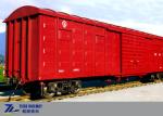 70t Load 8 Wheel Railway Box Wagon Car Train Arc Cover 120km/H corrosion