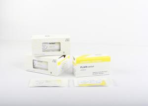 Wholesale Tan Color Medical Consumable Products , Plain Catgut Suture Easy Handling from china suppliers