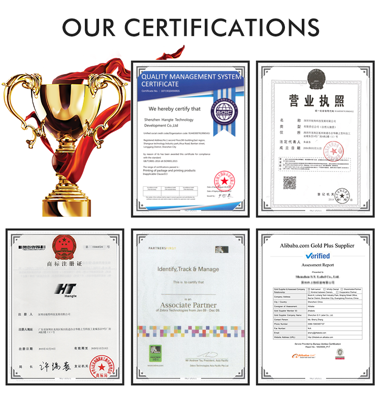 Customized Transparent Clear Labels Paper Cosmetics Private Label