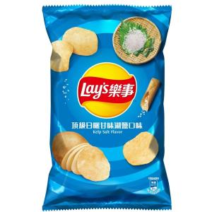 Wholesale Achieve snack elegance with Lays Kelp Salted Chips 59.5g. Perfect for B2B Asian Snacks from china suppliers
