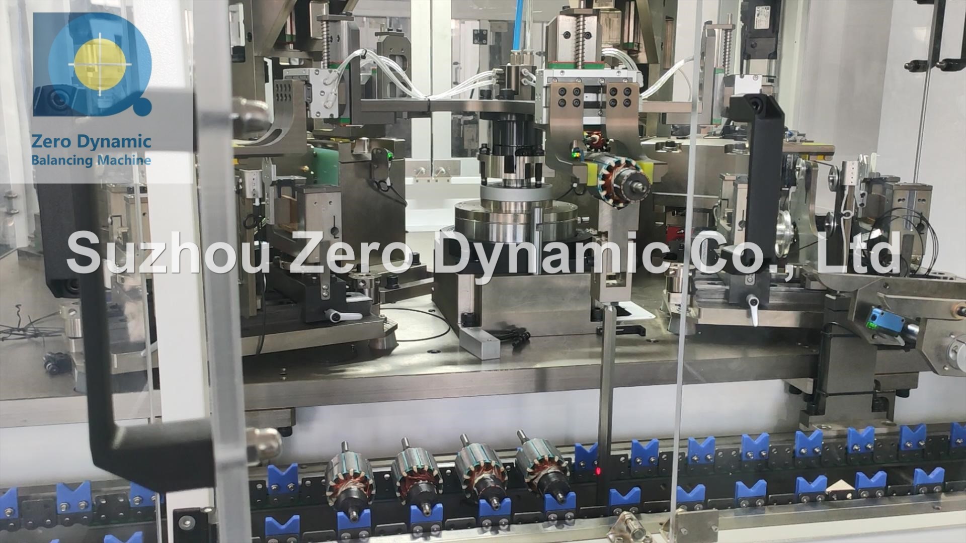 Universal Motor Rotor Balancing Machine, Five Station Electric Armature Balancing Machine