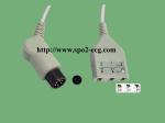 LL Style ECG Medical Cables One Piece Round 6 Pin No Resistance