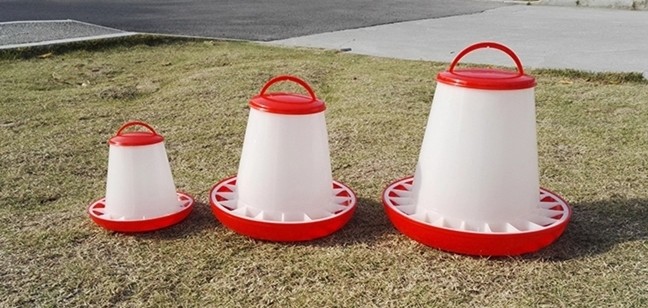 Farming Equipment 6kg 10kg 1L Poultry Feeder Drinker