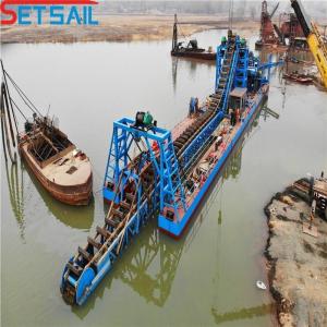 Wholesale 75kw-240kw Electric Power Chain Bucket Sand Ship with Trommel Screen within Your Budget from china suppliers