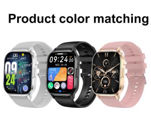 Wholesale NFC Amoled Screen Health Monitor Smart Watch HK21 Waterproof Customized from china suppliers