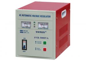 China Servo Motor Home Electrical Stabilizer , Voltage Stabilizer SVR 5000VA / AC Relay Type Stabilizer on sale