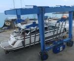 5 -15m Lifting Height Yacht Boat Hoist Crane Machine 8.5m/Min Speed