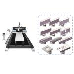 Original Factory 3D 5 Axis 12kw H Beam Steel Structure Fiber Laser Metal Cutting