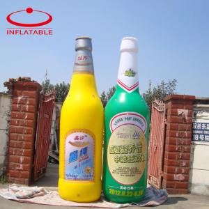 Wholesale Cheap Price Promotional Inflatable Beer Cups Giant Custom Inflatable Advertising Bottles Replicas from china suppliers